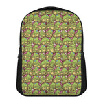 Cute Zombie Pattern Print Casual Backpack