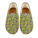 Cute Zombie Pattern Print Casual Shoes