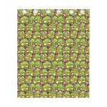 Cute Zombie Pattern Print Curtain