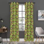 Cute Zombie Pattern Print Curtain
