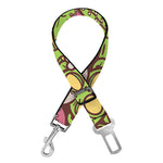 Cute Zombie Pattern Print Dog Seat Belt