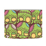 Cute Zombie Pattern Print Drum Lamp Shade