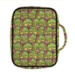 Cute Zombie Pattern Print Front Pocket Bible Bag