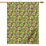 Cute Zombie Pattern Print House Flag