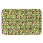 Cute Zombie Pattern Print Indoor Door Mat