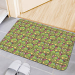 Cute Zombie Pattern Print Indoor Door Mat