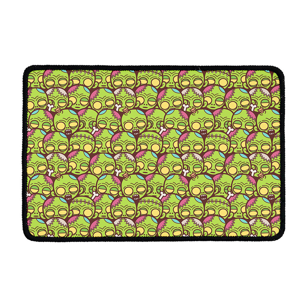 Cute Zombie Pattern Print Kitchen Mat