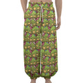 Cute Zombie Pattern Print Lantern Pants