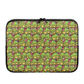 Cute Zombie Pattern Print Laptop Sleeve