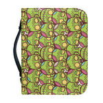 Cute Zombie Pattern Print Leather Bible Cover