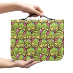 Cute Zombie Pattern Print Leather Bible Cover