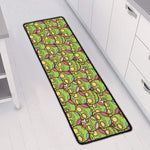 Cute Zombie Pattern Print Long Kitchen Mat