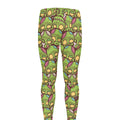 Cute Zombie Pattern Print Men's Leggings