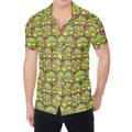 Cute Zombie Pattern Print Men's Shirt