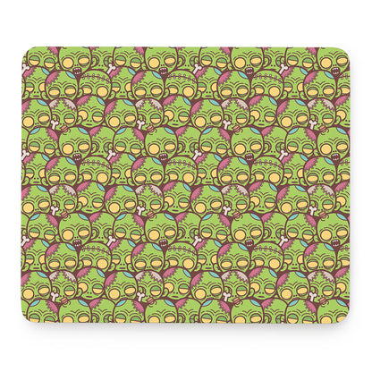 Cute Zombie Pattern Print Mouse Pad