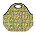 Cute Zombie Pattern Print Neoprene Lunch Bag