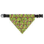 Cute Zombie Pattern Print Over The Collar Dog Bandana