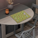 Cute Zombie Pattern Print Placemat