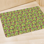 Cute Zombie Pattern Print Polyester Doormat