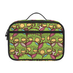 Cute Zombie Pattern Print Portable Lunch Bag