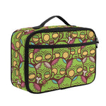Cute Zombie Pattern Print Portable Lunch Bag