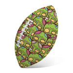 Cute Zombie Pattern Print Rugby Ball