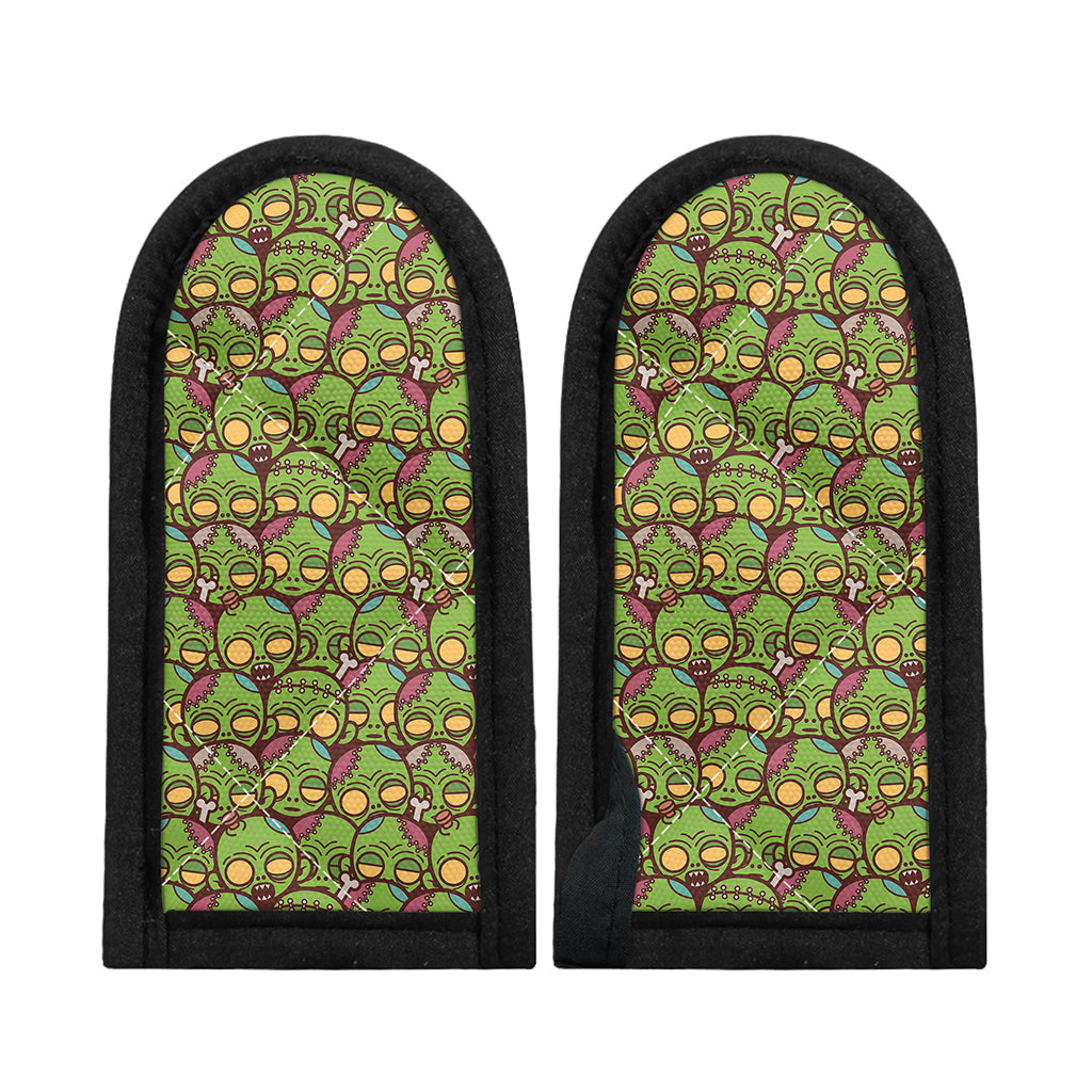 Cute Zombie Pattern Print Skillet Handle Cover
