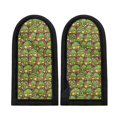 Cute Zombie Pattern Print Skillet Handle Cover