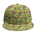 Cute Zombie Pattern Print Snapback Cap