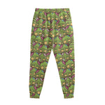 Cute Zombie Pattern Print Sweatpants