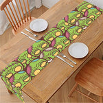 Cute Zombie Pattern Print Table Runner