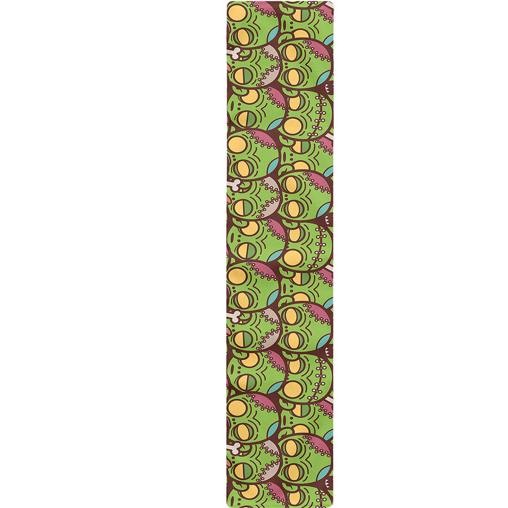 Cute Zombie Pattern Print Table Runner