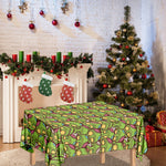 Cute Zombie Pattern Print Tablecloth