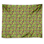 Cute Zombie Pattern Print Tapestry