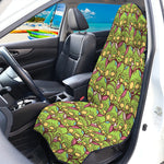 Cute Zombie Pattern Print Waterproof Car Seat Cover