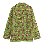 Cute Zombie Pattern Print Women's Blazer