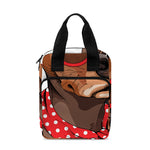 Dachshund With Red Sunglasses Print Bible Tote Bag