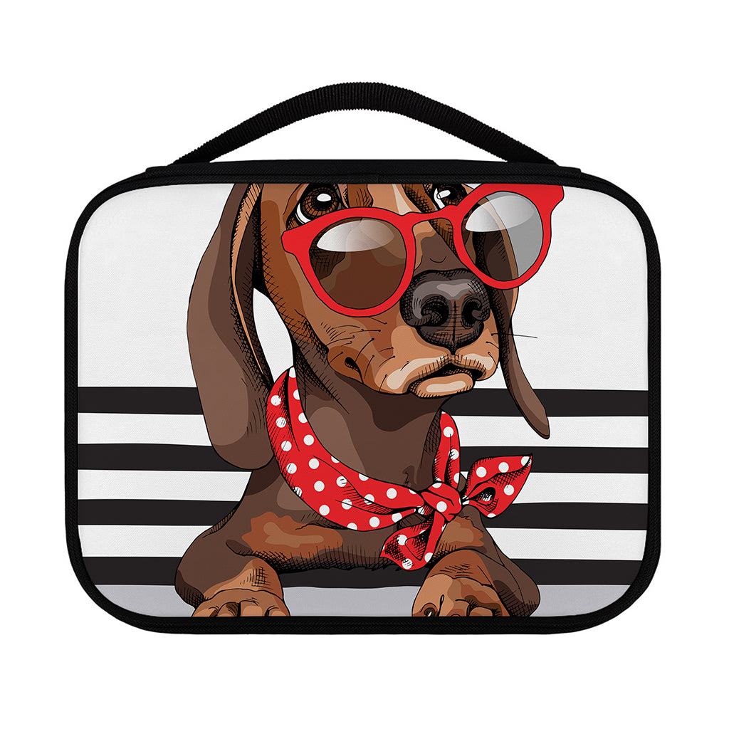 Dachshund With Red Sunglasses Print Classic Bible Case