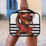 Dachshund With Red Sunglasses Print Classic Bible Case