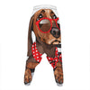 Dachshund With Red Sunglasses Print Hammer Pants