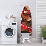 Dachshund With Red Sunglasses Print Ironing Board Cover