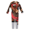 Dachshund With Red Sunglasses Print Jumpsuit