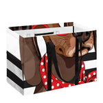 Dachshund With Red Sunglasses Print Utility Tote Bag