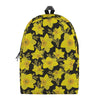 Daffodil And Mimosa Pattern Print Backpack