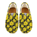 Daffodil And Mimosa Pattern Print Casual Shoes