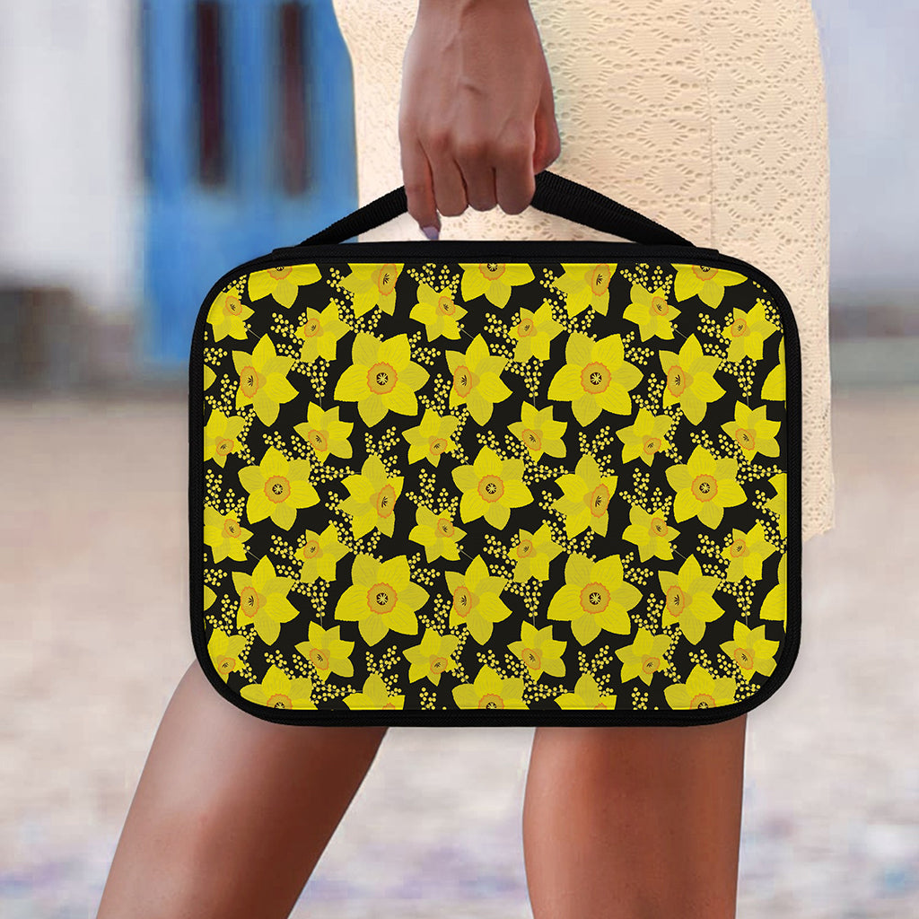 Daffodil And Mimosa Pattern Print Classic Bible Case