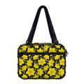 Daffodil And Mimosa Pattern Print Double Strap Bible Bag