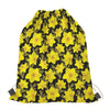 Daffodil And Mimosa Pattern Print Drawstring Bag