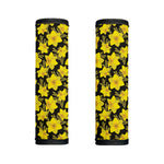 Daffodil And Mimosa Pattern Print Handle Covers