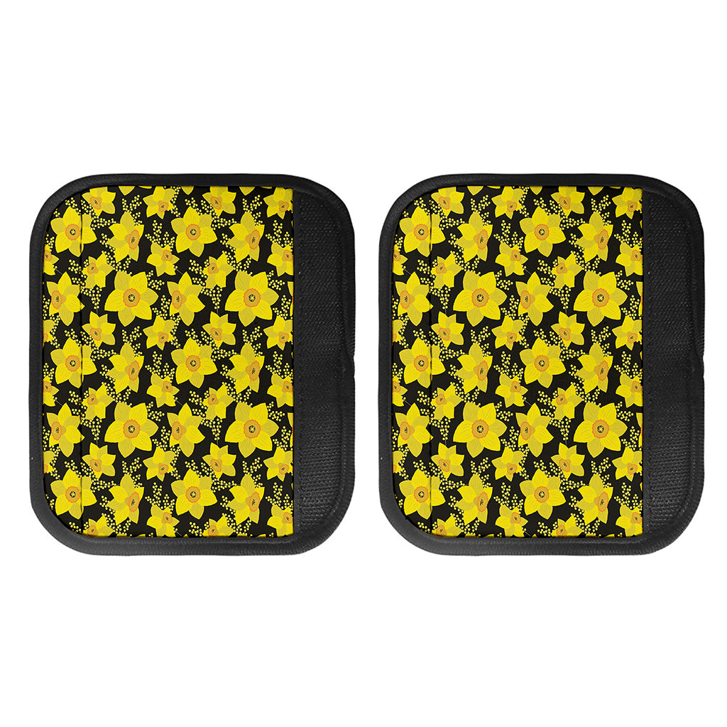 Daffodil And Mimosa Pattern Print Handle Covers